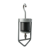 Vibrating feeders rubber spring