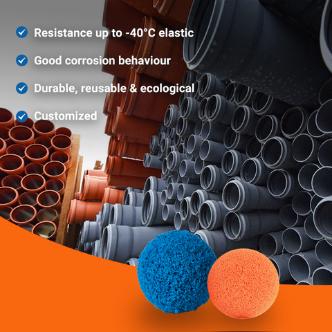 Pipe Cleaning Foam Sponge Balls